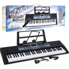 Orga electronica MQ-6136 cu 61 de clape copii, Pentru joaca si initiere