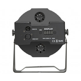 PAR-LED 36 Becuri 3W RGB Multicolore, Microfon integrat, DMX, Proiector lumini scena / arhitectural / petrecere - Img 2
