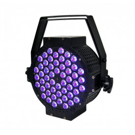 PAR-LED 54 x 4W RGB, Carcasa aluminiu, Cooler, Proiector lumini scena DMX 512 - Img 3