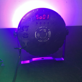 PAR-LED Slim 54x3W RGB Full Color, Jocuri lumini, Proiector evenimente, Club lights DJ - Img 5