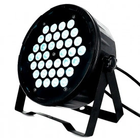 PAR-LED Slim, Proiector lumina color scena, Becuri 36x3W RGB, Microfon, Dmx IN-OUT, Lumini club, evenimente, prezentari, magazine, arhitectural, fundal