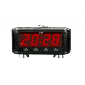 Radio Ceas, Display LED, VST-741, Alarma - Img 1