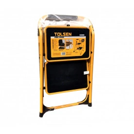 SCARA DIN OTEL 2 trepte, Inaltime 48CM, Platforma 38x26cm, Pliata 48x9x79cm, 100 KG - Img 3