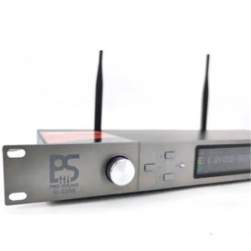Set de doua microfoane wireless UHF U-2200, Receiver + 2 x Microfon fara fir profesional cu afisaj - Img 2