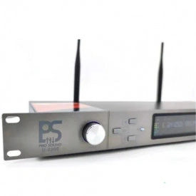 Set de doua microfoane wireless UHF U-2200, Receiver + 2 x Microfon fara fir profesional cu afisaj - Img 2