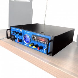 Statie Bluetooth 80W, Amplificator boxe pasive BT-288, USB, Radio - Img 1