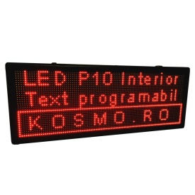 100x40 CM Interior - Afisaj LED dinamic text programabil, Firma luminoasa (96x32 pixeli P10) - Img 2