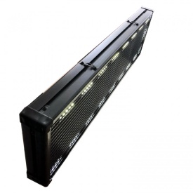 67x20 CM Afisaj LED programabil stick USB, Reclama firma luminoasa (64x16 pixeli LED p10) - Img 2
