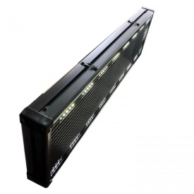 67x20 CM Afisaj LED programabil stick USB, Reclama firma luminoasa (64x16 pixeli LED p10) - Img 2