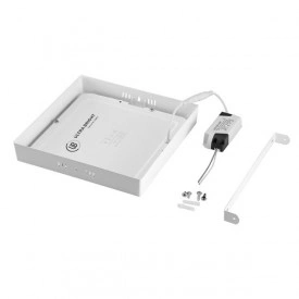 Aplica LED 24W, Lampa aplicata tavan, Plafoniera 4200K neutra 6400W alb rece - Img 4
