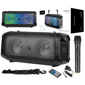 Boxa portabila Kruger&Matz KM0560, Difuzor bluetooth wireless 30W, Acumulator 3.6A - Img 4