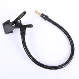 Brat flexibil 54CM cu prindere clema, Suport microfon articulat prindere menghina 35mm, spigot 5/8 + filet universal 1/4 si 3/8