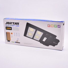 Lampa LED iluminat stradal 200 / 300 / 400 W - Panou fotovoltaic integrat, Acumulator, Telecomanda - Img 2