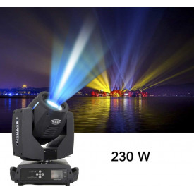 Moving Head Beam 230W 7R, Gobo 14 culori 17 Sabloane, Lumini scena DMX - Img 2