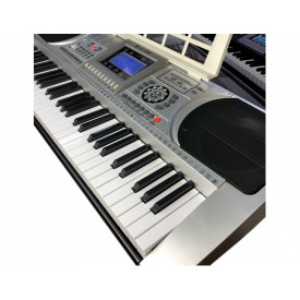Orga electronica 61 clape TouchSensitive JL-168 + Geanta matlasata, USB, MIDI - Img 5