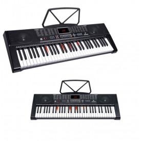Orga electronica MK-2108, 61 Clape luminoase, 255 Timbre, Functii invatare - Img 1
