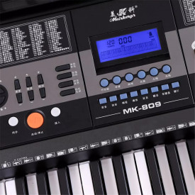 Orga electronica MK-809 + Geanta transport 104CM, 61 Clape TouchSensitive, Claviatura dinamica - Img 4