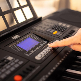Orga electronica MK-812, 61 Clape sensitive [claviatura dinamica], USB, 600 timbre - Img 5