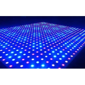 Podea luminoasa disco LED 50x50cm 64 becuri RGB, 3D Dance floor - Img 2