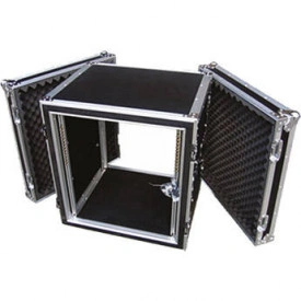 Rack 8U pentru 8 unitati audio, 2 x capac (tip geanta)