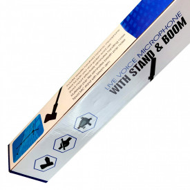 Stativ trepied microfon (x2), Stativ reglabil 80 - 200cm, Suport podea pliabil V3 - Img 4