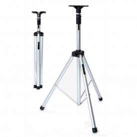 Suport Boxa Trepied Ajustabil 100 - 190 CM, Argintiu, Stativ difuzor max 40kg / antena, fbt, photobooth, etc