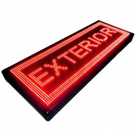 100x40 CM Reclama luminoasa LED Text Programabil cu stick USB (96x32 pixeli LED P10) - Img 2