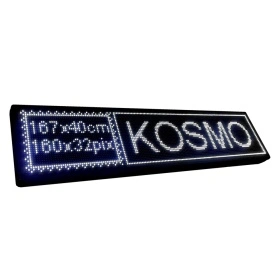 167x40 CM (160x32 pixeli LED P10) Caseta Firma Reclama Luminoasa, Programabila Aplicatie Wifi Telefon - Img 4