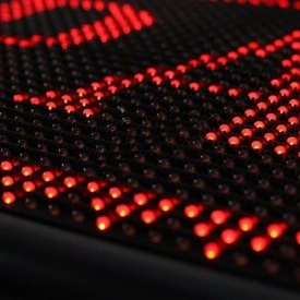 200x40 CM Caseta firma luminoasa programabila smartphone, Reclama LED promovare afacere exterior (192x32 pixeli) - Img 3