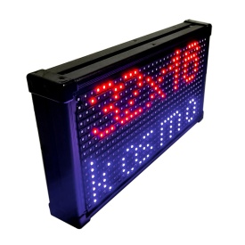 35x20 CM Afisaj LED P10 Programabil aplicatie telefon, Semn luminos firma, Reclama geam - Img 2