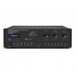Amplificator audio 2 x 120W, Bluetooth, USB Mp3, VLLIODOR KB-100US, Statie amplificare boxe pasive - Img 2