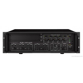Amplificator boxe de linie 240W / 360W, Bluetooth, USB, Reglaj 6 zone, Difuzoare 70-120V - Img 1