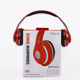 Casti audio wireless pliabile N13, Bluetooth Radio FM Card MicroSD, Over Ear, Acumulator, Cablu jack - Img 2