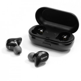 Casti Wireless Boya BY-AP1-B, In-Ear Bluetooth Headphones, Doc incarcare 400mAh - Img 2