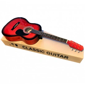 Chitara acustica Hora Standard M 4/4 cu 6 corzi metalice, Culoare SunBurst