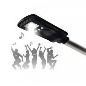 Lampa alee LED 60W cu Boxa Bluetooth, Panou solar integrat, Senzor lumina si miscare, CL181 - Img 5