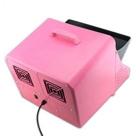 Masina de suflat bule sapun cu doua palete, Aparat baloane 300W, Telecomanda - Img 4