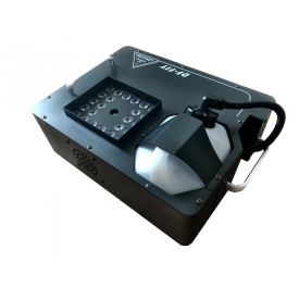 Masina fum usor de podea 3000W, 24 x LED RGB, Pompa spray efecte ceata/fog cu jet vertical/orizontal, dansul mirilor