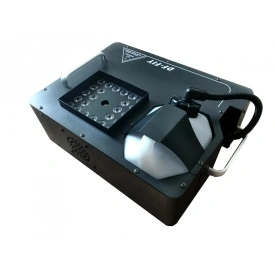 Masina fum usor de podea 3000W, 24 x LED RGB, Pompa spray efecte ceata/fog cu jet vertical/orizontal, dansul mirilor