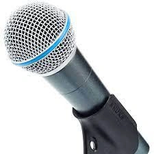 Microfon Profesional Beta 58 Dinamic Voce, Cu cablu/fir 300cm, husa si nuca plastic - Img 2