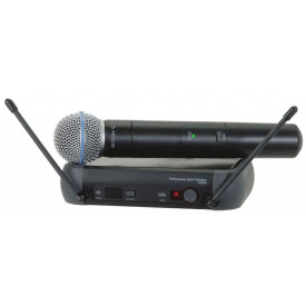 Microfon Wireless Profesional + Receiver PGX B58 + Geanta / voce, prezentari, karaoke, cantat - Img 2