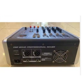 Mixer audio activ 2x400W 16 efecte digitale 4 canale intrare, USB, Iesire Jack si Speakon - Img 3