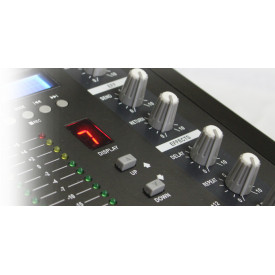 Mixer profesional amplificat 2 x 380W P8USB-BT, 8 canale, Bluetooth telefon, USB, Display - Img 2