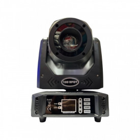 Moving head profesional 100W LED Spot Gobo Prism, SPB100, Display color - Img 3