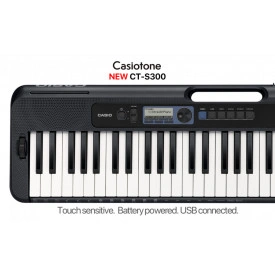 Orga electronica CASIO CT-S300 cu clape touch sensitive, Pitch-Bend Wheel, Portabila, Conexiune USB la tableta PC - Img 3