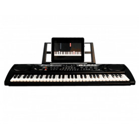 Orga electronica copii 5 octave + Suport reglabil + Microfon + Casti, 61 clape, USB, MQ-809 - Img 2