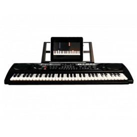 Orga electronica copii 5 octave + Suport reglabil + Microfon + Casti, 61 clape, USB, MQ-809 - Img 2