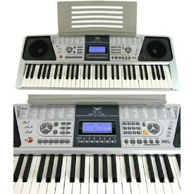 Orga electronica KSO-361 + Casti Bluetooth, 61 clape, 5 octave, Afisaj claviatura, 91x32 cm, Sintetizator - Img 3