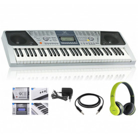 Orga electronica XTS-661 cu afisaj claviatura, Sintetizator 61 de taste, 5 octave, 91x32cm - Img 1