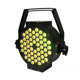 PAR-LED 54 x 4W RGB, Carcasa aluminiu, Cooler, Proiector lumini scena DMX 512 - Img 4